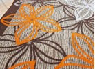 Мокетена пътека ERIKA 8013 beige/orange